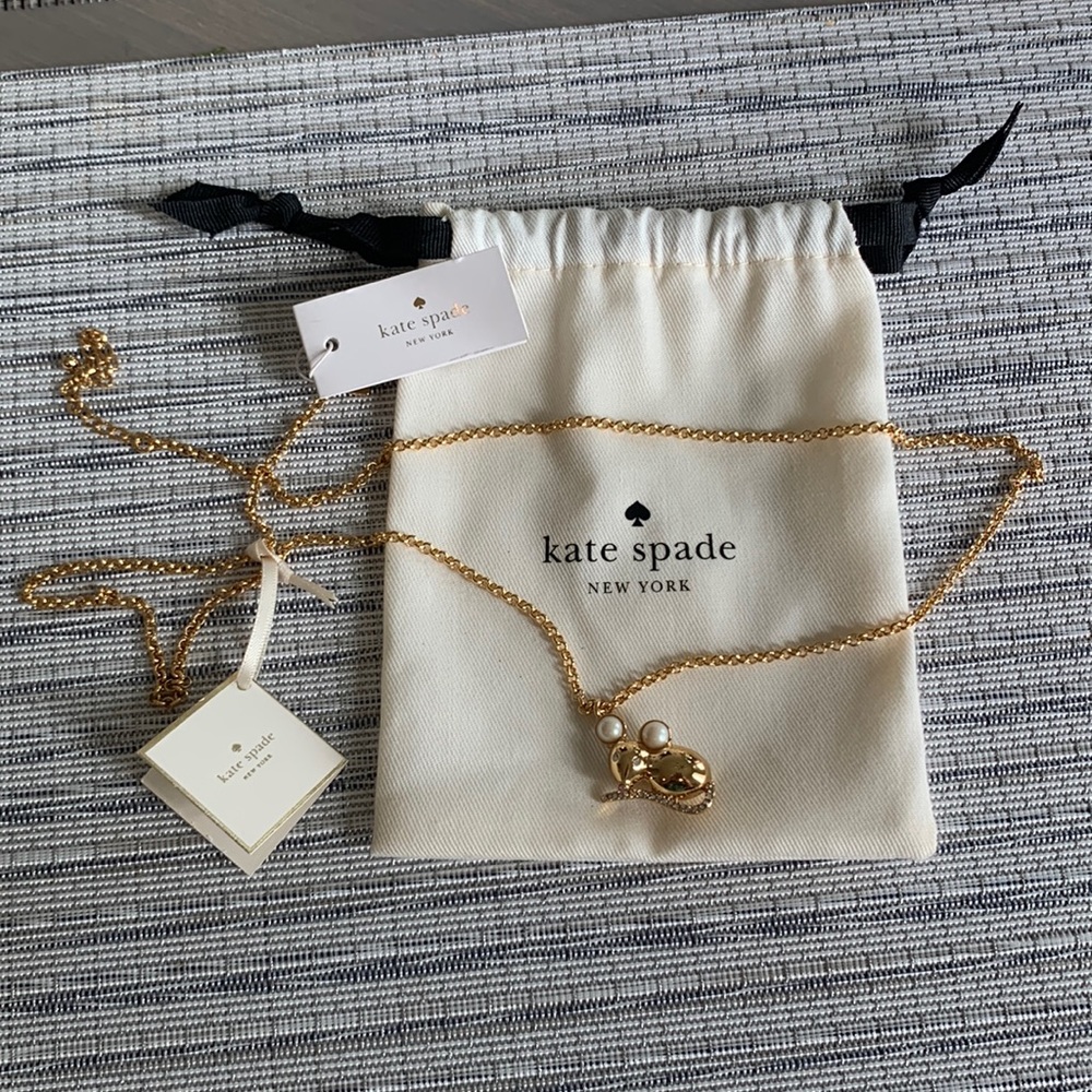 Spirit Animal Kate Spade Pendant and Necklace - Rat/ Mouse horoscope.